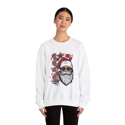 Sleigh Santa Claus Unisex Heavy Blend™ Crewneck Sweatshirt