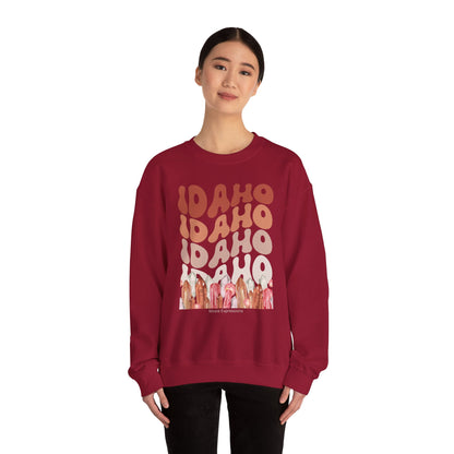 Idaho Gemstone Fusion Unisex Crewneck Sweatshirt