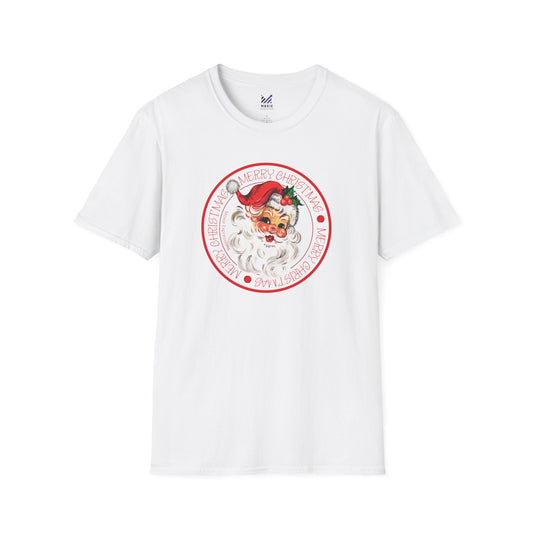 Jolly Santa Unisex Softstyle T-Shirt