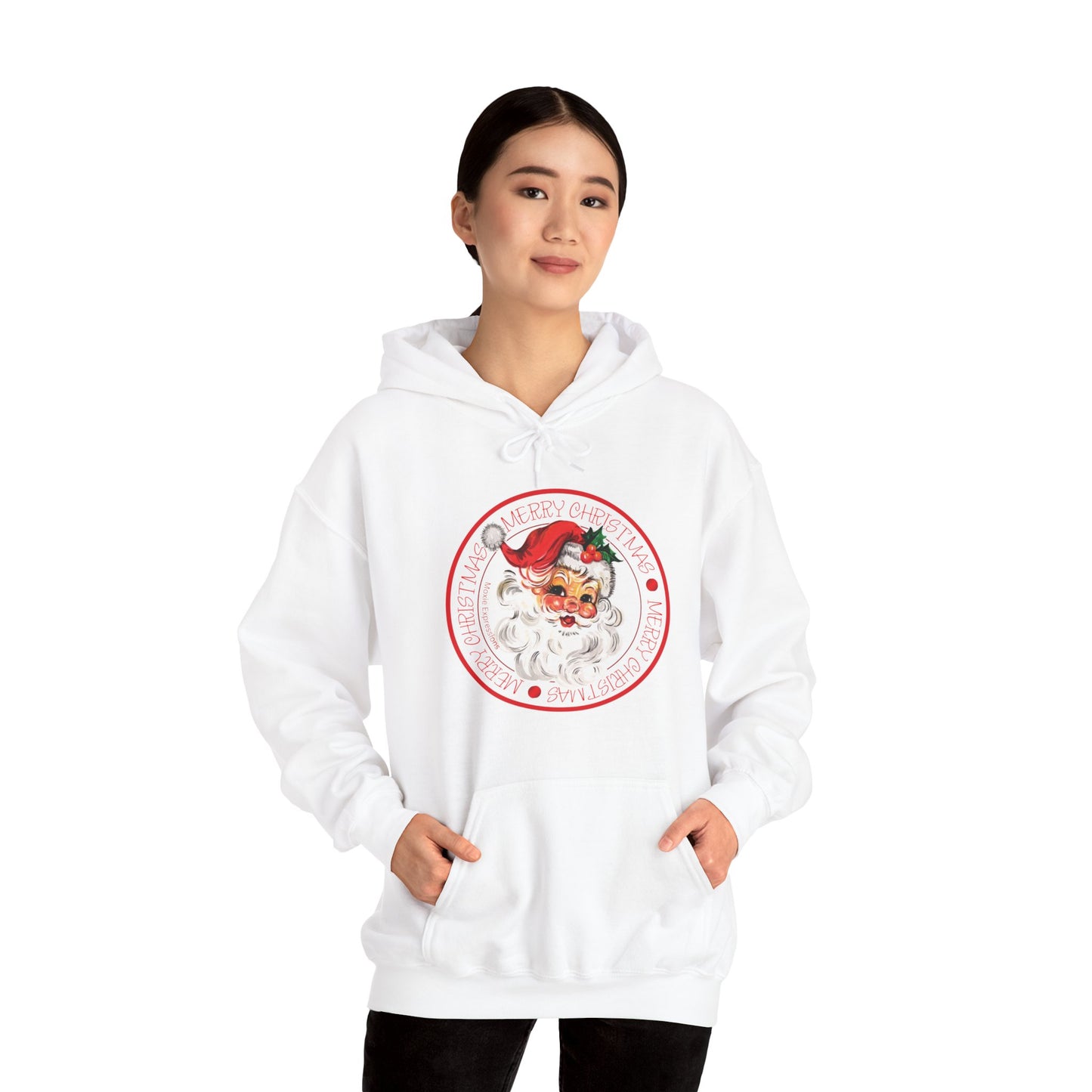 Jolly Santa Unisex Heavy Blend™ Hooded Sweatshirt