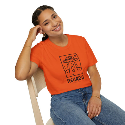 Nevada Alien Encounter Unisex Softstyle Crewneck T-Shirt