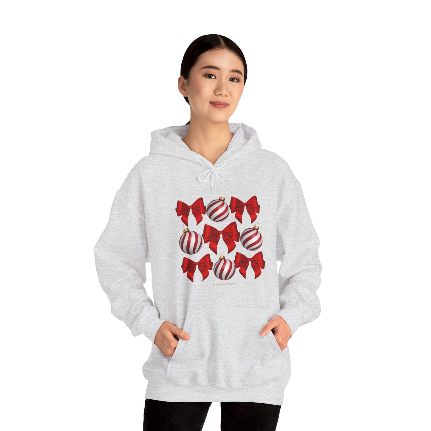 Holiday Elegance Unisex Heavy Blend™ Hooded Sweatshirt