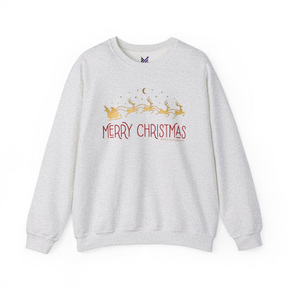 Santa's Sleigh Unisex Heavy Blend™ Crewneck Sweatshirt