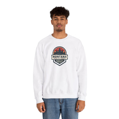 Montana Big Sky "Explore More" Unisex Crewneck Sweatshirt