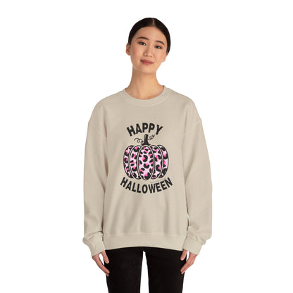Sassy Pink Pumpkin Patch Unisex Crewneck Sweatshirt