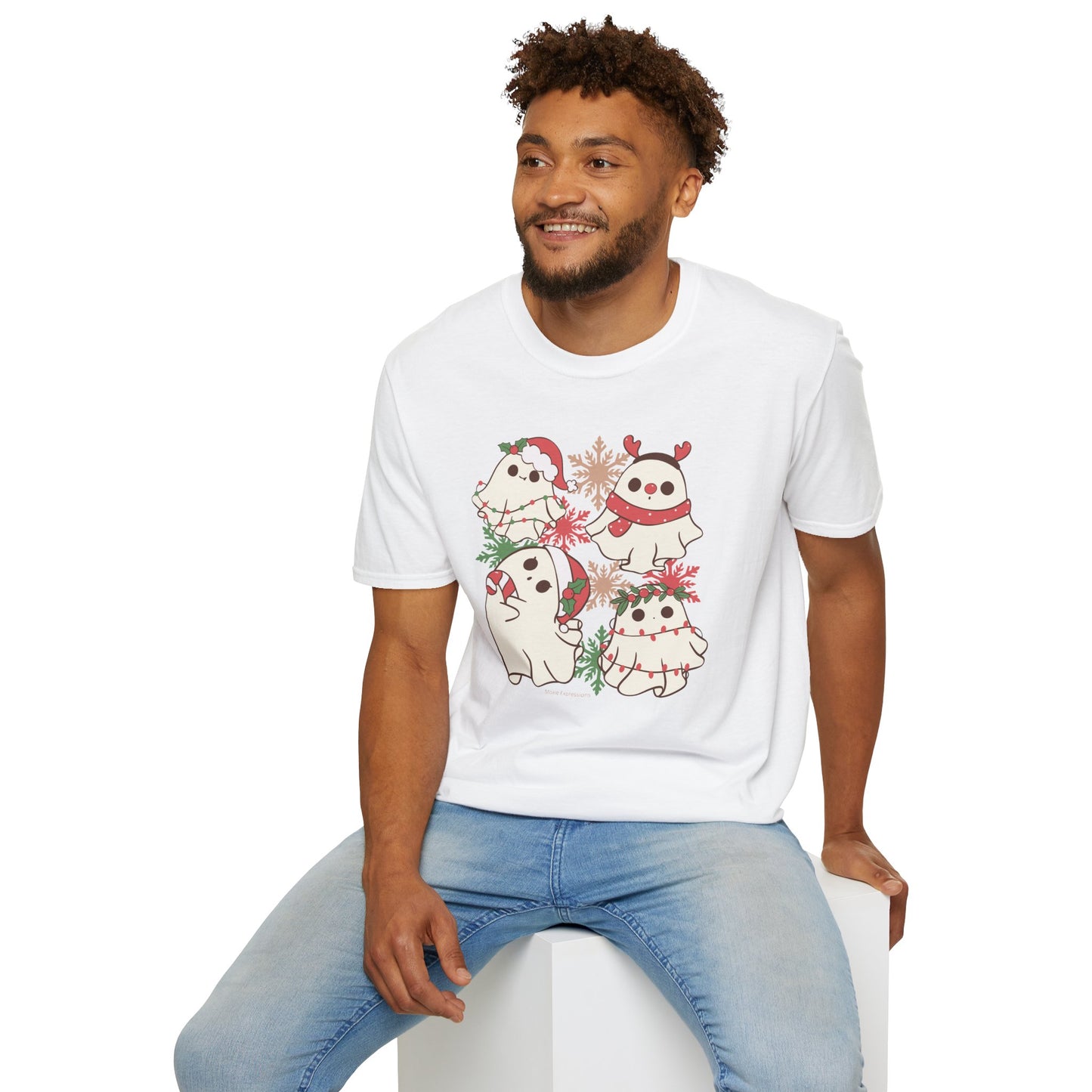 Spirited Holiday Unisex Softstyle T-Shirt