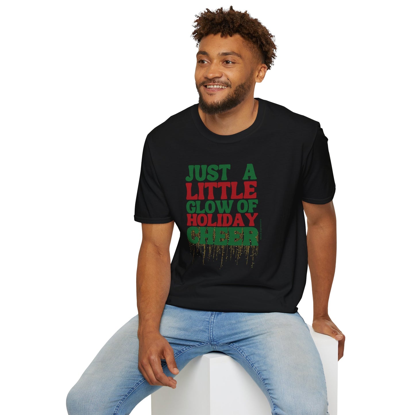 Holiday Sparkle Unisex Softstyle T-Shirt