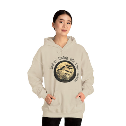 Twilight Bats Unisex Hooded Sweatshirt