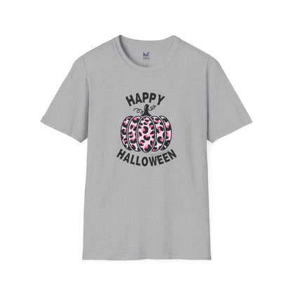 Sassy Pink Pumpkin Patch Unisex Softstyle Crewneck T-Shirt