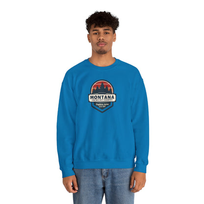 Montana Big Sky "Explore More" Unisex Crewneck Sweatshirt