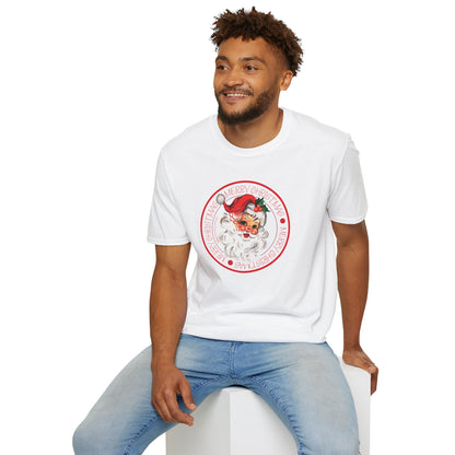 Jolly Santa Unisex Softstyle T-Shirt