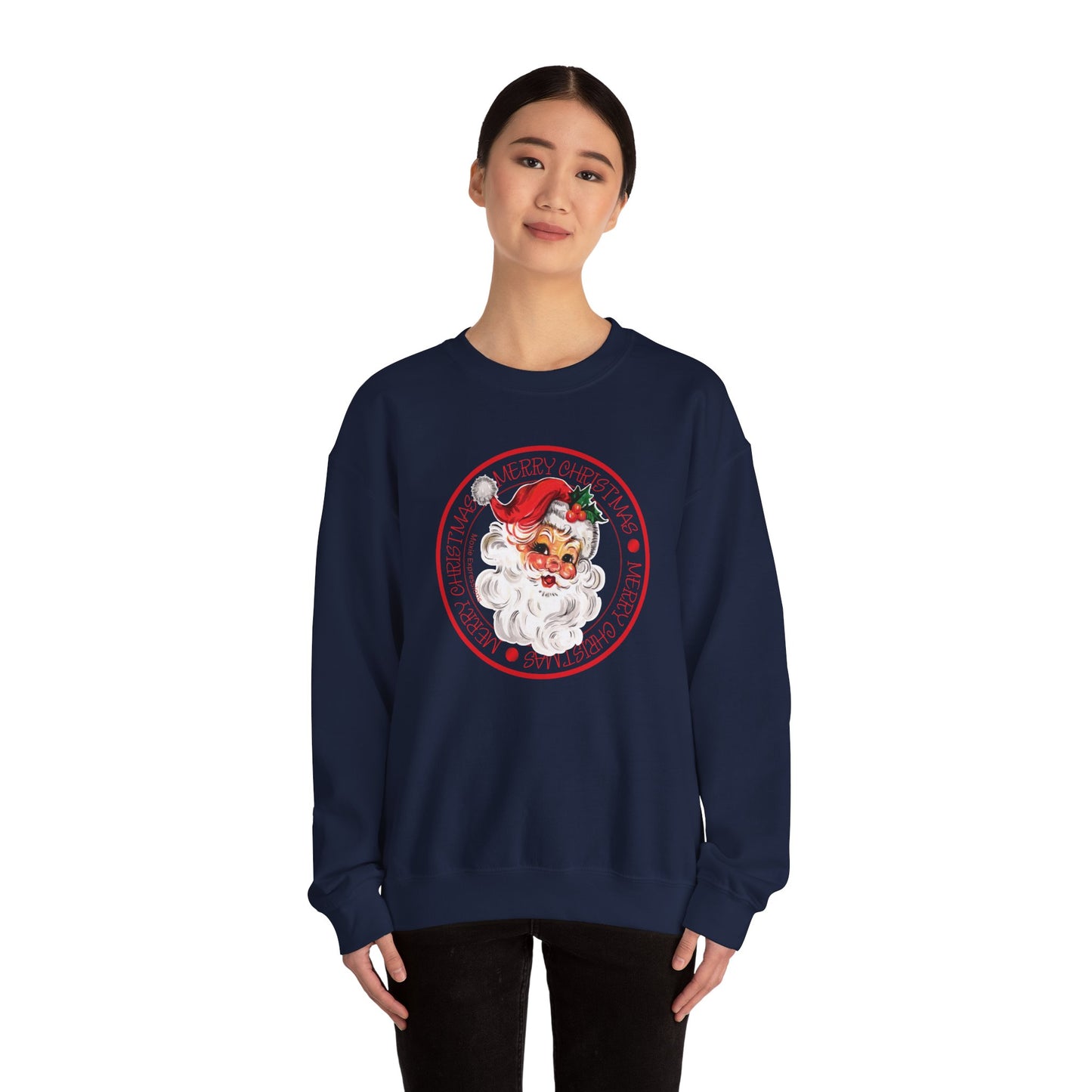 Jolly Santa Unisex Heavy Blend™ Crewneck Sweatshirt