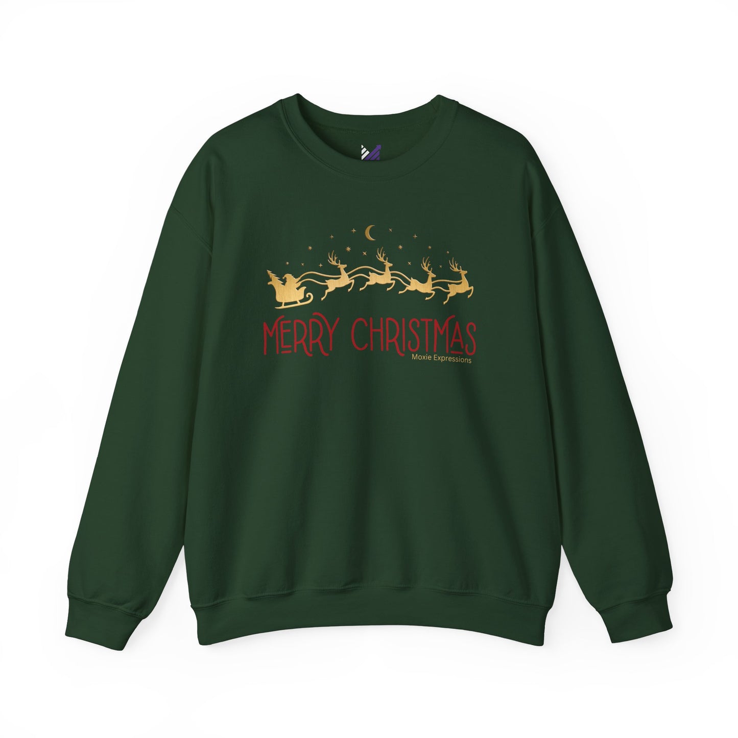 Santa's Sleigh Unisex Heavy Blend™ Crewneck Sweatshirt