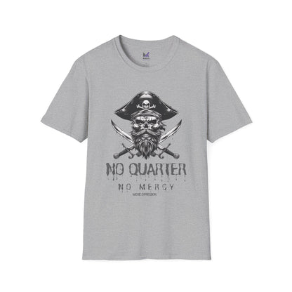 Blackbeard Pirate 'No Quarter, No Mercy' Crewneck Tee
