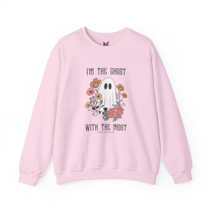 Ghost with the Most Unisex Crewneck Sweatshirt