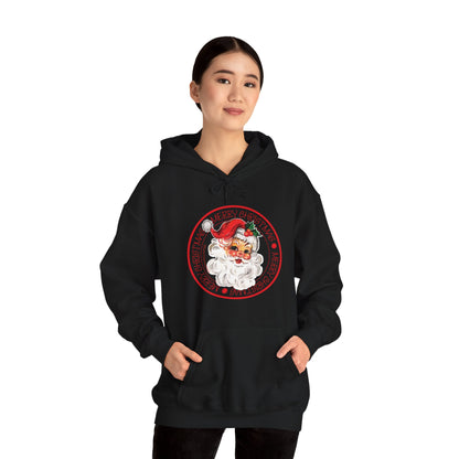 Jolly Santa Unisex Heavy Blend™ Hooded Sweatshirt