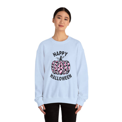 Sassy Pink Pumpkin Patch Unisex Crewneck Sweatshirt