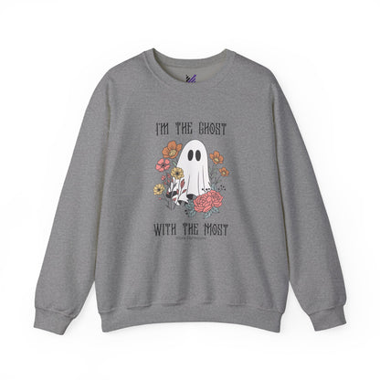 Ghost with the Most Unisex Crewneck Sweatshirt