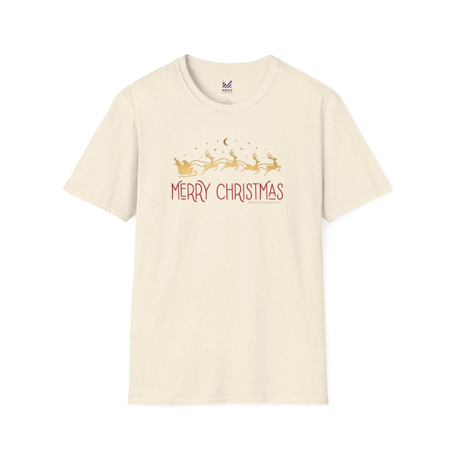 Santa's Sleigh Unisex Softstyle T-Shirt