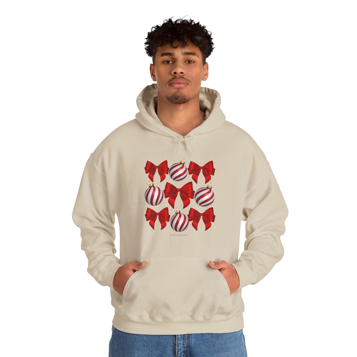 Holiday Elegance Unisex Heavy Blend™ Hooded Sweatshirt