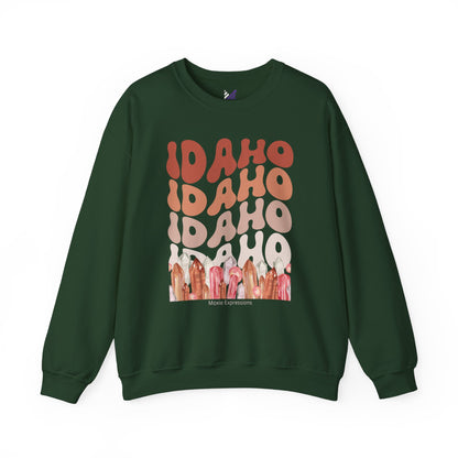 Idaho Gemstone Fusion Unisex Crewneck Sweatshirt