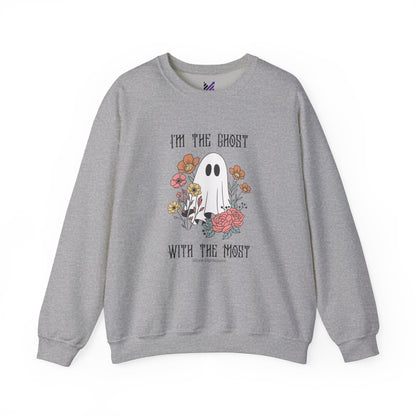 Ghost with the Most Unisex Crewneck Sweatshirt