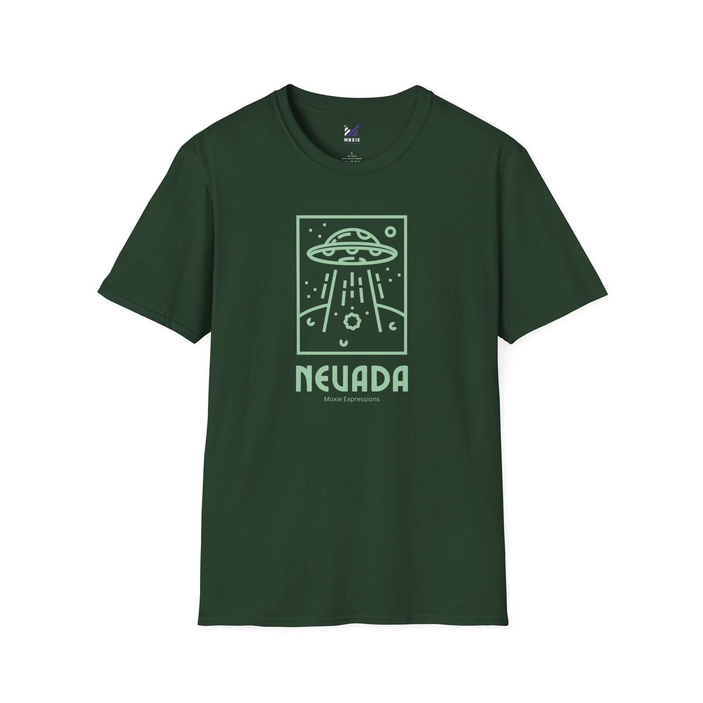 Nevada Alien Encounter Unisex Softstyle Crewneck T-Shirt
