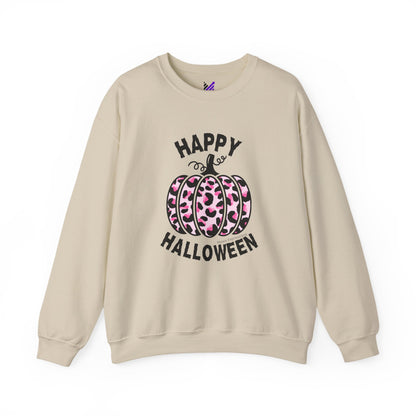 Sassy Pink Pumpkin Patch Unisex Crewneck Sweatshirt