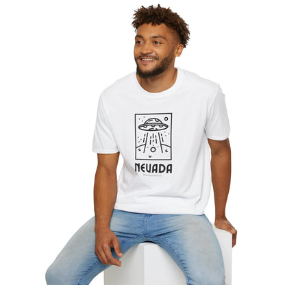 Nevada Alien Encounter Unisex Softstyle Crewneck T-Shirt