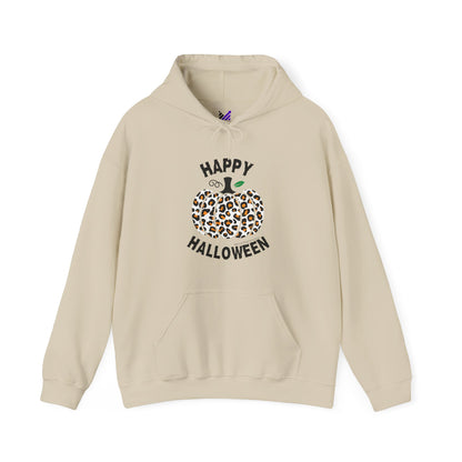 Cheetah Chic Pumpkin Patch Unisex Hooded Sweatshirt