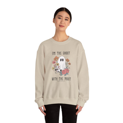 Ghost with the Most Unisex Crewneck Sweatshirt