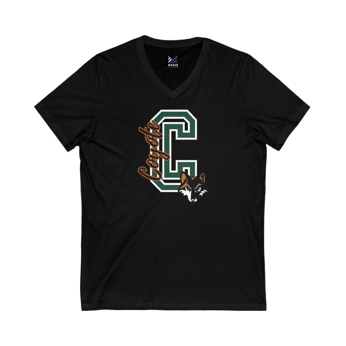 Campo Cheer - Coyote C Green (V-Neck, Bella Canvas)