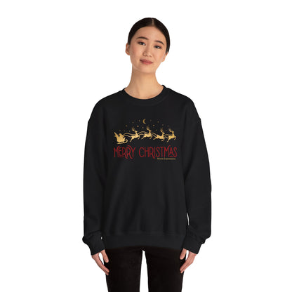 Santa's Sleigh Unisex Heavy Blend™ Crewneck Sweatshirt