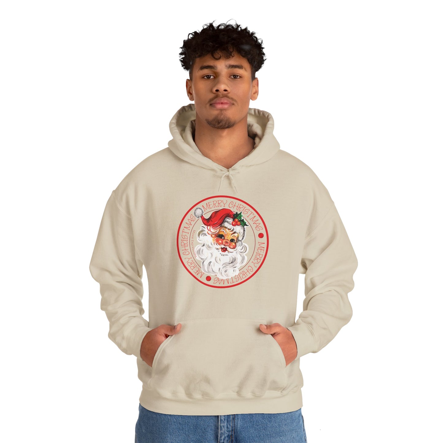 Jolly Santa Unisex Heavy Blend™ Hooded Sweatshirt