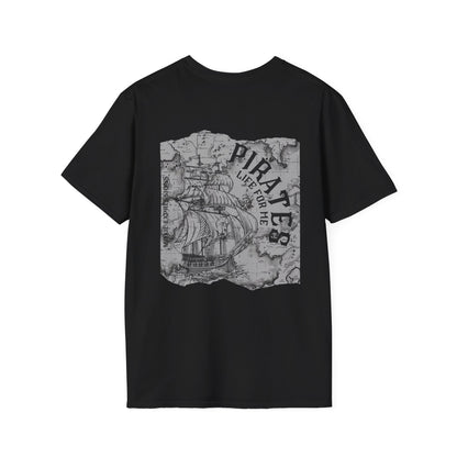 Blackbeard Pirate 'No Quarter, No Mercy' Crewneck Tee