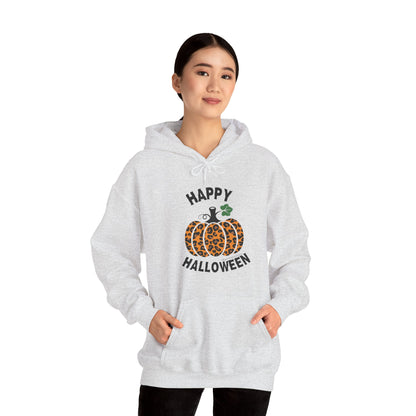 Cheetah Chic Pumpkin Patch Unisex Hooded Sweatshirt
