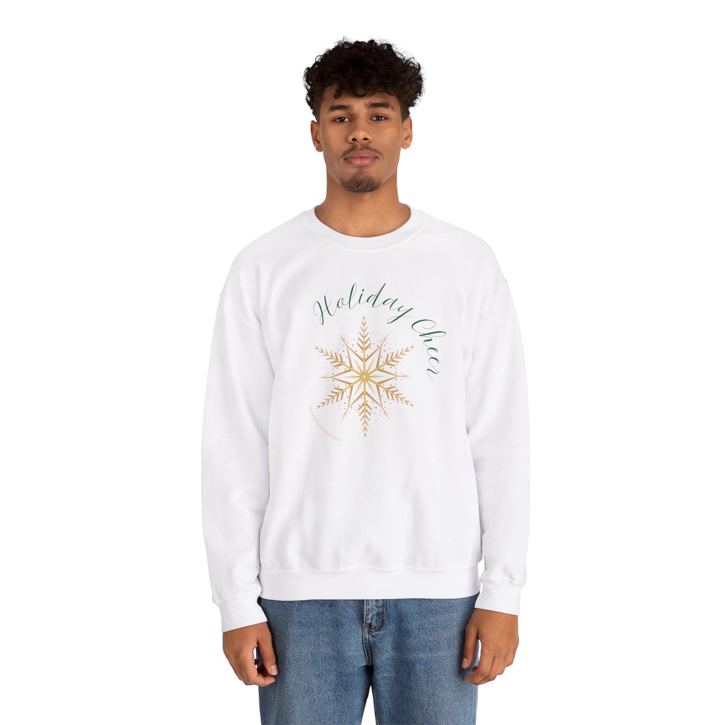 Festive Joy Unisex Heavy Blend™ Crewneck Sweatshirt