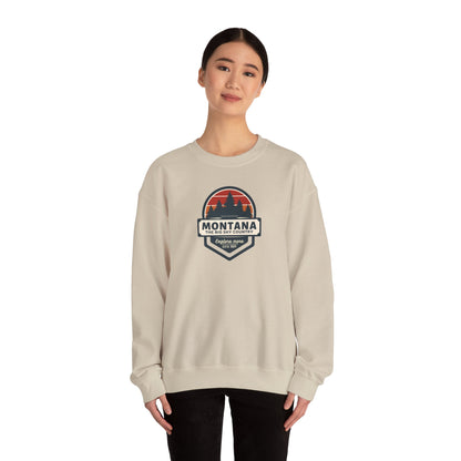 Montana Big Sky "Explore More" Unisex Crewneck Sweatshirt