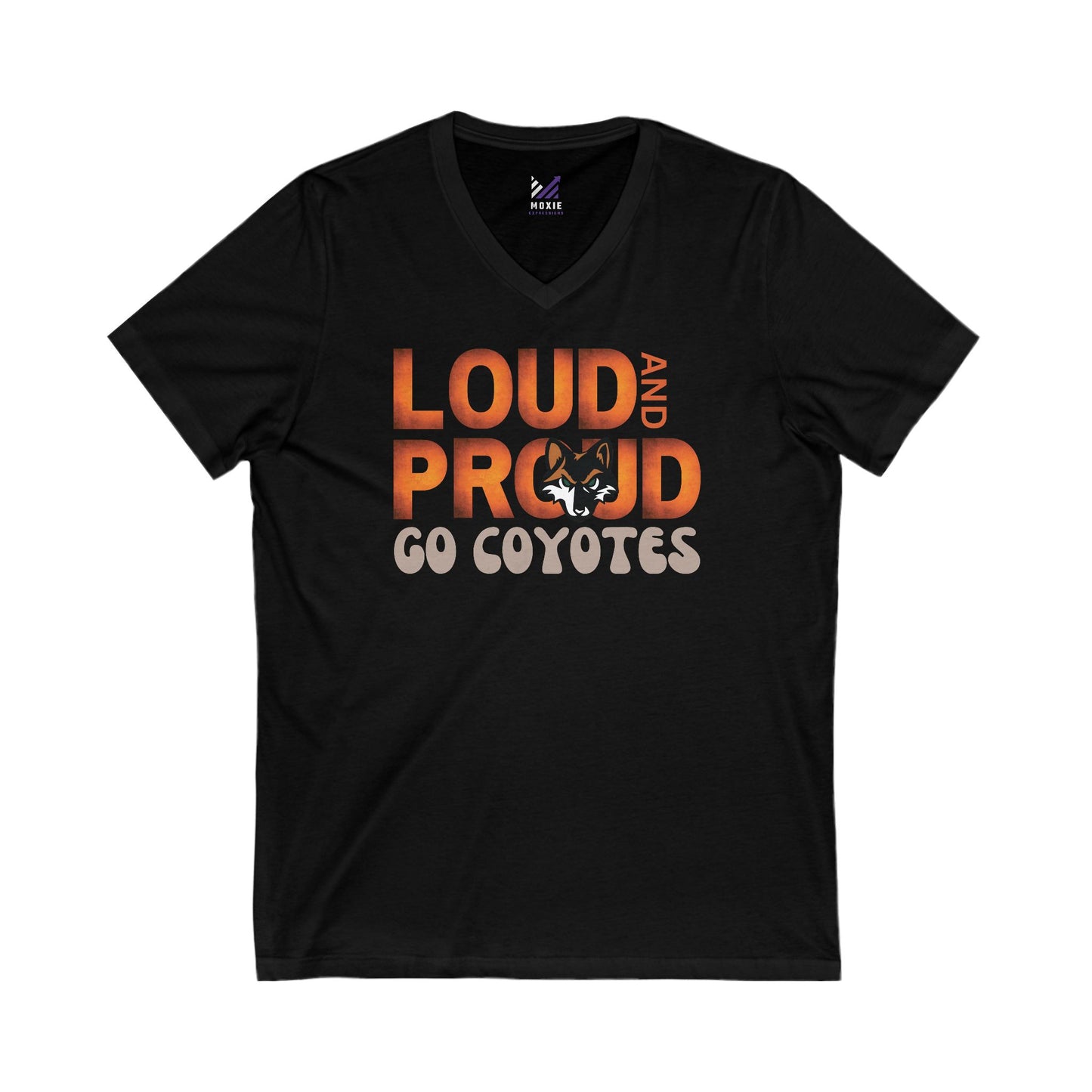 Campo Cheer - Loud & Proud (V-Neck, Bella Canvas)