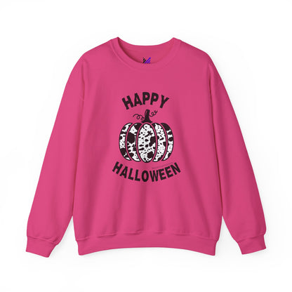 Cow Pumpkin Patch Unisex Crewneck Sweatshirt