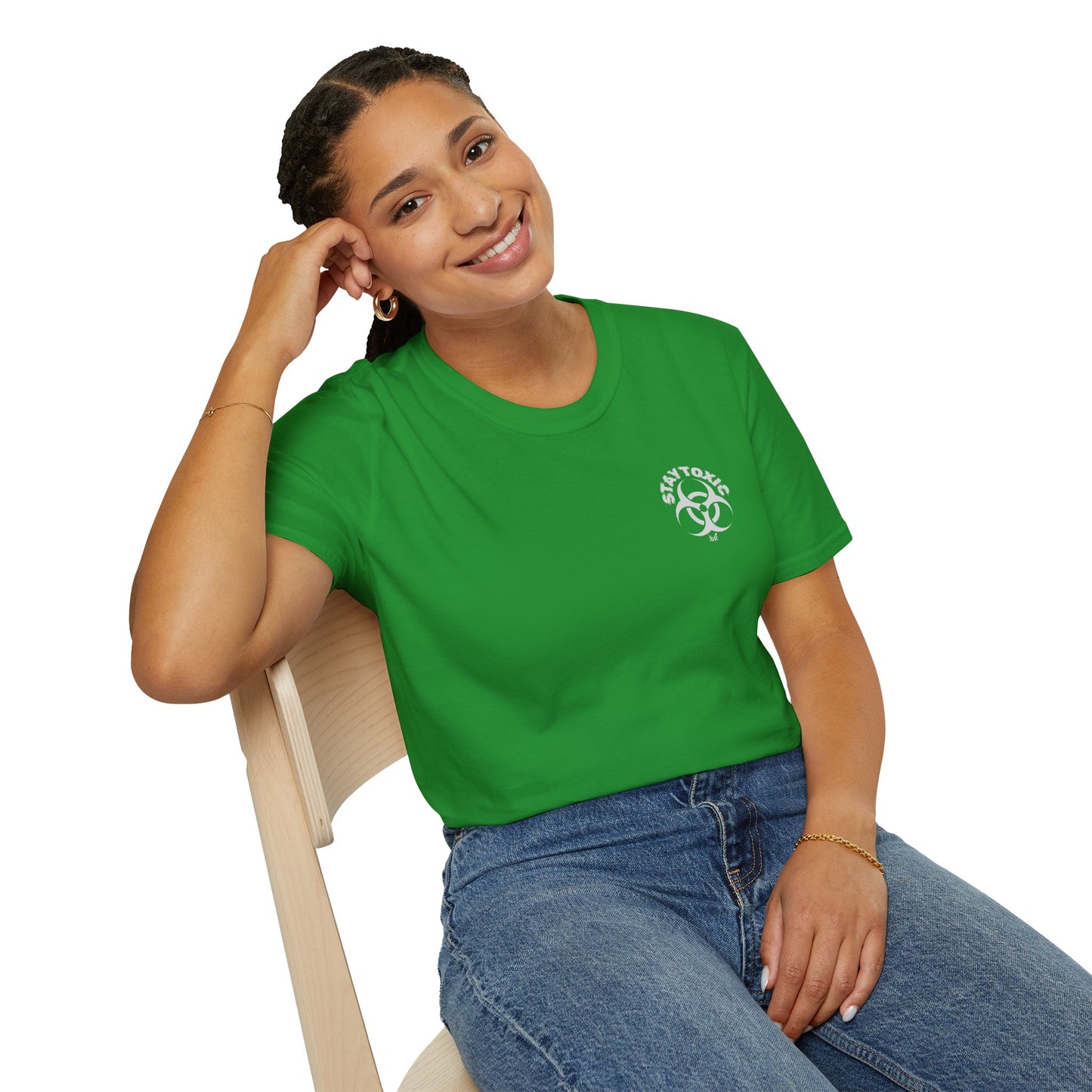 Stay Toxic Unisex Softstyle Crewneck T-Shirt