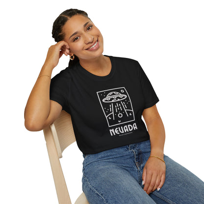 Nevada Alien Encounter Unisex Softstyle Crewneck T-Shirt