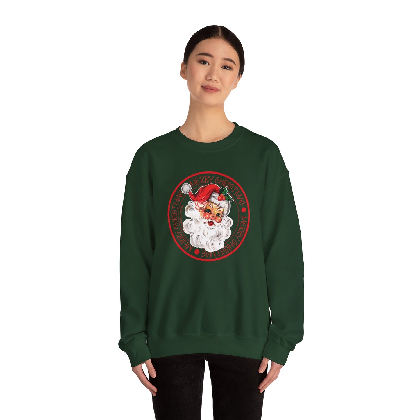 Jolly Santa Unisex Heavy Blend™ Crewneck Sweatshirt