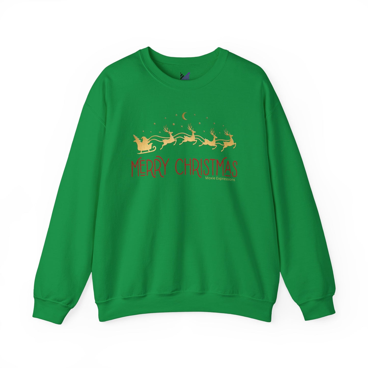 Santa's Sleigh Unisex Heavy Blend™ Crewneck Sweatshirt